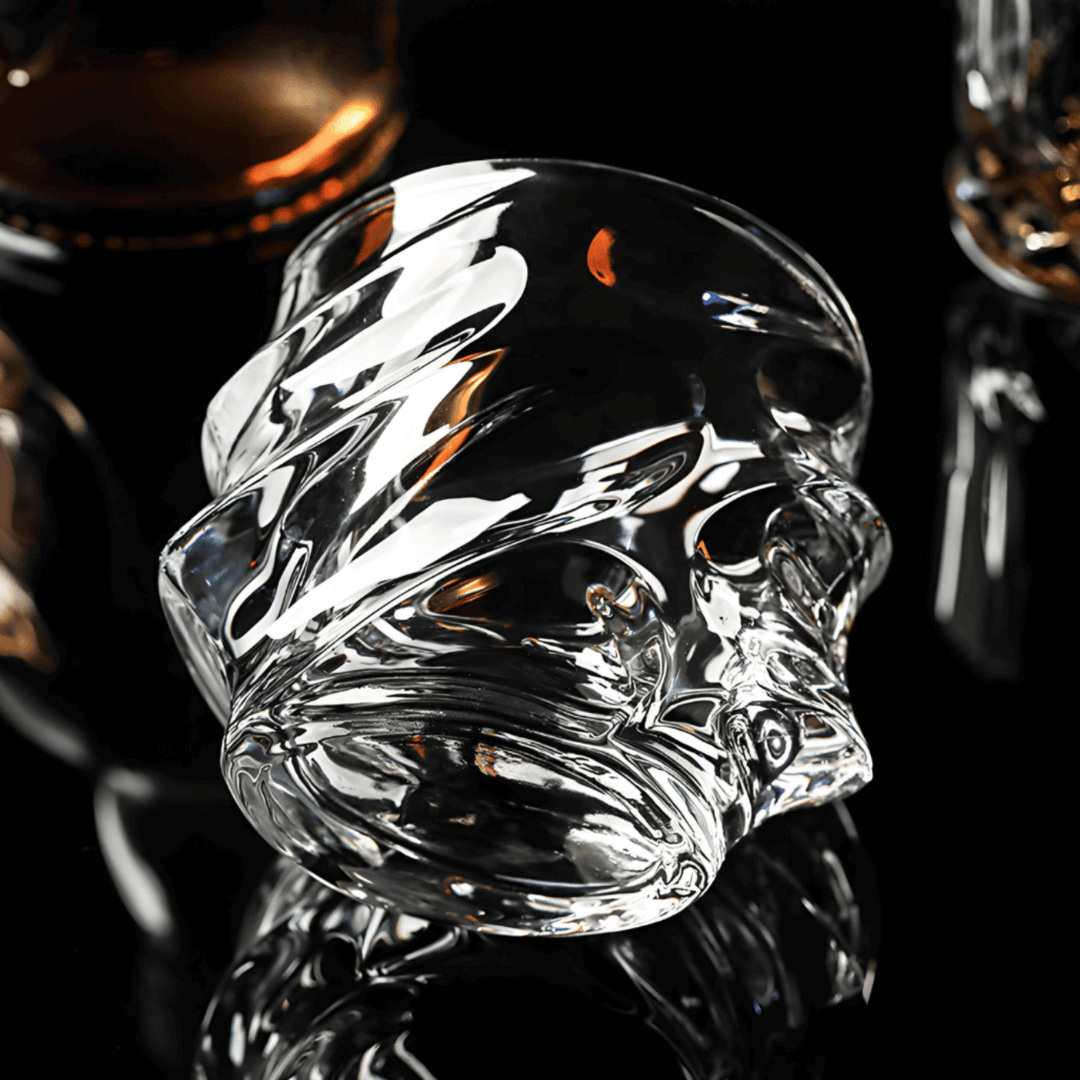 Service de verres et carafe en cristal japonais Storm
